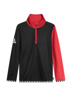 Artikelbild Baby Funktionsshirt von WeeDo in schwarz gemustert
