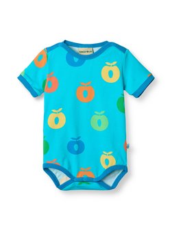 Artikelbild Baby Strampler von Småfolk in türkis bedruckt