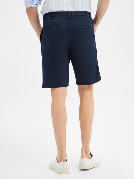 Bermudy męskie z zawartością lnu - Chino_Tapered_DS_3S