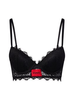 Biustonosz damski na fiszbinach - usztywniany