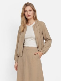 Bluza damska z zawartością lnu