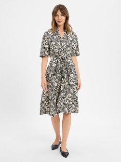 Bluzka damska z zawartością lnu