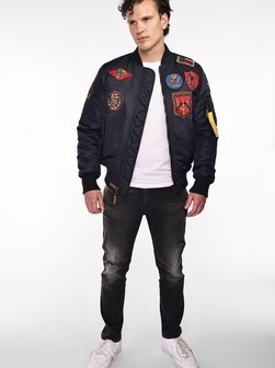 Artikelbild Bomberjacke von Topgun in blau uni