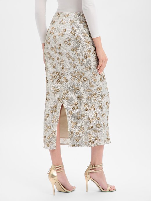 Cekinowa spódnica damska - MSCHMagnolia