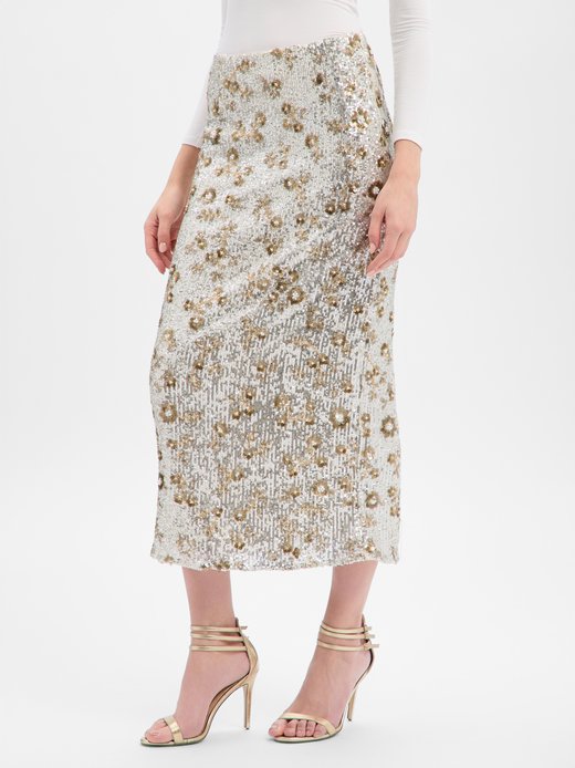 Cekinowa spódnica damska - MSCHMagnolia