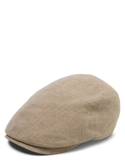 Czapka męska z lnu