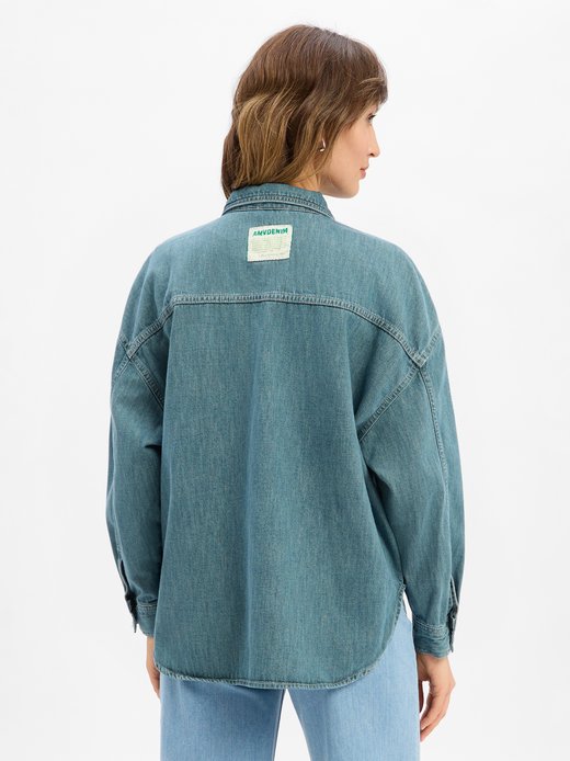 Dżinsowa bluzka damska - Ydopark