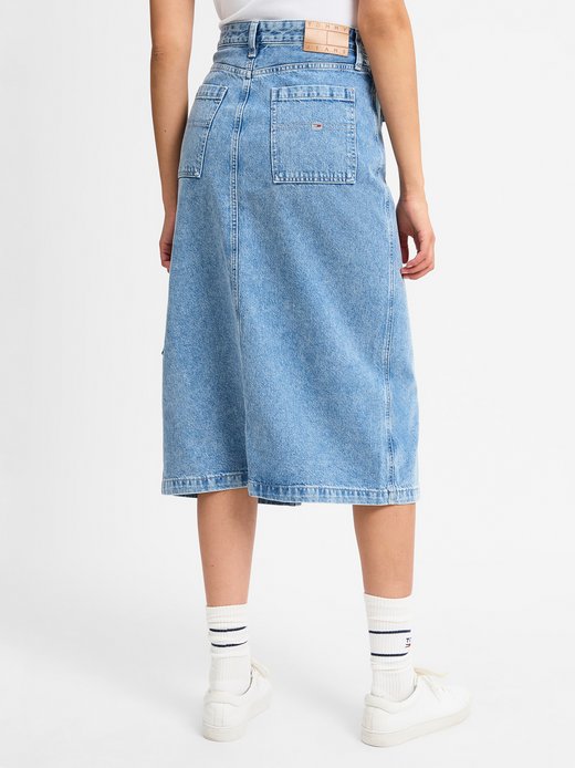 Dżinsowa spódnica damska - Claire