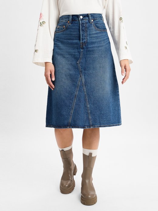 Dżinsowa spódnica damska