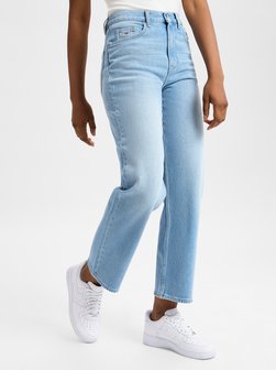 Dżinsy damskie o prostym kroju - Layla