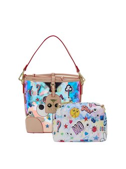 Damen 2-IN-1-Tragetaschen-Set