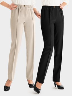 Damen 2er Pack Schlupfhosen