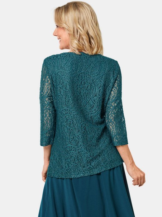 Damen 3/4-Arm-Blusen - Kurzgröße