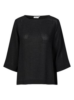 Damen 3/4-Arm Oversize-Bluse