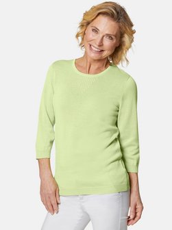 Damen 3/4-Arm-Pullover - Kurzgöße