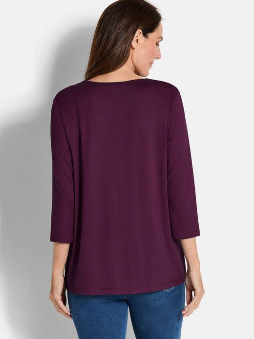 Damen 3/4-Arm-Shirt - Kurzgröße