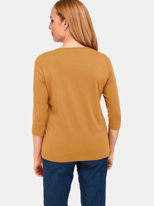 Damen 3/4-Arm-Shirt - Kurzgröße