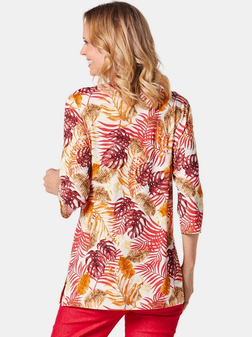 Damen 3/4-Arm-Shirt - Kurzgröße