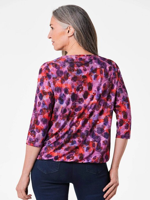 Damen 3/4-Arm-Shirt - Kurzgröße