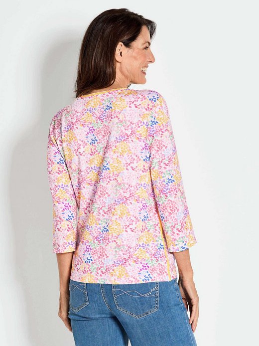 Damen 3/4-Arm-Shirt - Kurzgröße