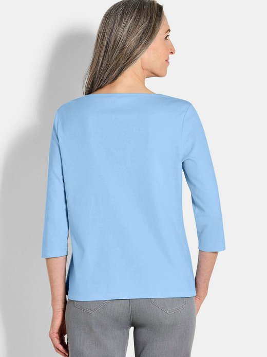 Damen 3/4-Arm-Shirt - Kurzgröße