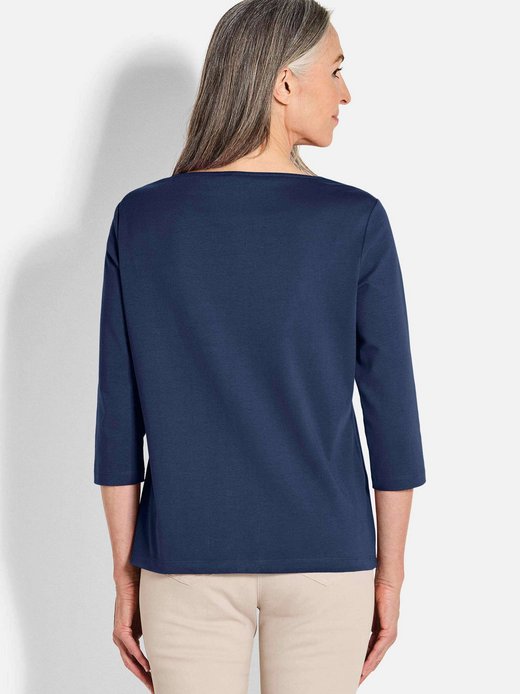 Damen 3/4-Arm-Shirt - Kurzgröße