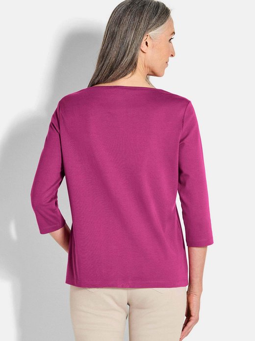 Damen 3/4-Arm-Shirt - Kurzgröße