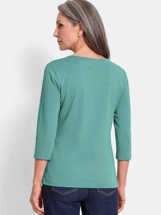 Damen 3/4-Arm-Shirt - Kurzgröße