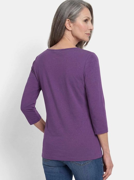 Damen 3/4-Arm-Shirt - Kurzgröße