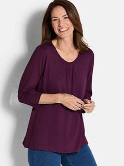 Damen 3/4-Arm-Shirt - Kurzgröße