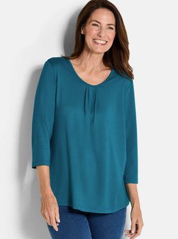 Damen 3/4-Arm-Shirt - Kurzgröße