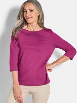 Damen 3/4-Arm-Shirt - Kurzgröße