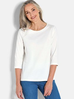Damen 3/4-Arm-Shirt - Kurzgröße