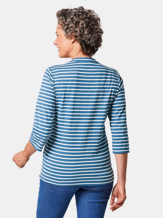 Damen 3/4-Arm-Shirts - Kurzgröße