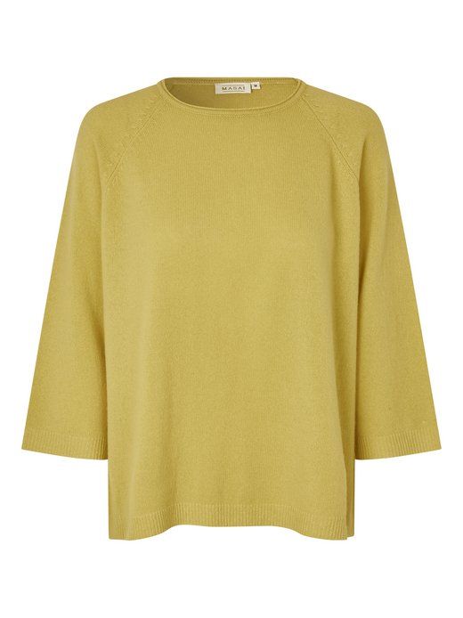 Damen 3/4 Ärmel-Strickpullover