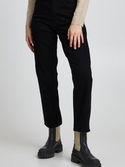 Artikelbild Damen 5-Pocket-Jeans - IHTWIGGY von Ichi in schwarz uni