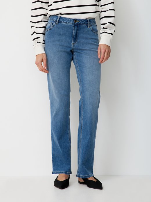 Damen 5-Pocket Jeans - LARA Straight Fit