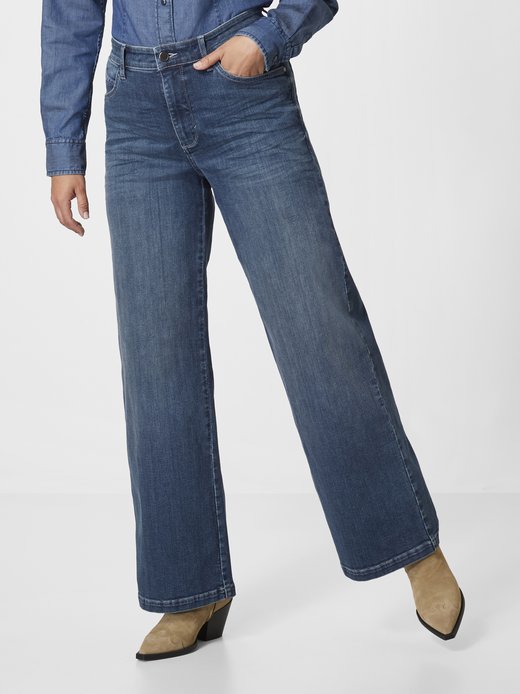 Damen 5-Pocket Jeans - MARLENE Relaxed Fit