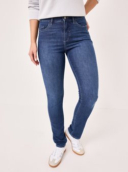 Artikelbild Damen 5-Pocket Jeans - PAT Slim Fit von Paddock`s in blue stone uni