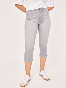 Artikelbild Damen 5-Pocket Jeans - PIA Slim Fit von Paddock`s in grau uni