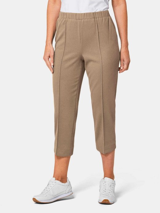 Damen 7/8-Rippenhose