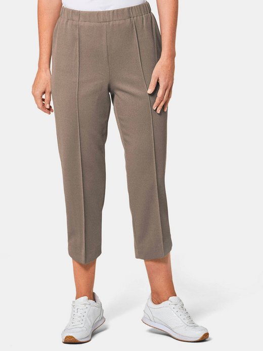 Damen 7/8-Rippenhose