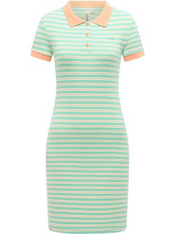Damen A-Linien-Kleid - Colaro Stripes Dress YOUMODO