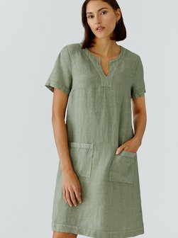 Damen A-Linien-Kleid