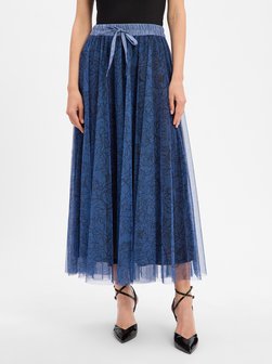 Damen A-Linien-Maxirock