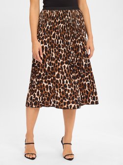 Artikelbild Damen A-Linien-Rock von Betty & Co in schwarz braun gemustert