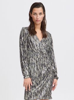 Artikelbild Damen Abendkleid - BYSOLIA von B.Young in grau gemustert