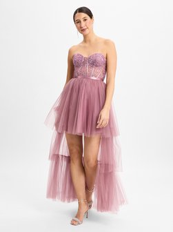 Artikelbild Damen Abendkleid - Haljina Rochie von Hey Kyla in altrosa uni
