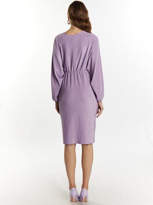 Damen Abendkleid mit Glanzgarn