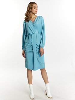 Damen Abendkleid mit Glanzgarn